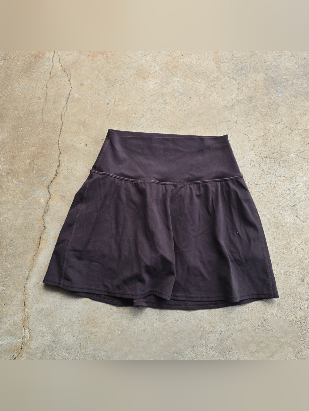 Lululemon Chocolate Brown Align High-Rise Skirt Skort 4 - Picture 3 of 3